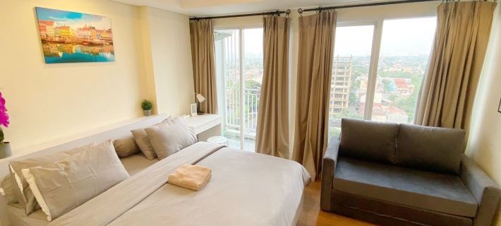 Altiz Apartments at Bintaro by OkeStay Hotel di Pondok Aren