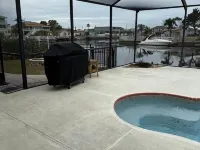 Spacious 4BR Waterfront Home w/ Heated Pool, Dock & Gulf Access, Sleeps 14+ Hotels in Hernando Beach