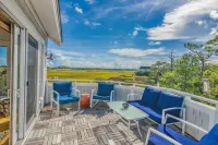 Magnificent Marsh Views and Golf Carts Included - Stunning Coastal Haven