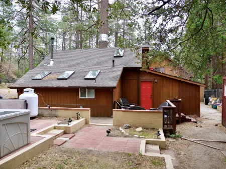 Cozy Cabin with Peek-a-Boo Views - Charming Retreat Amid Tall Pines