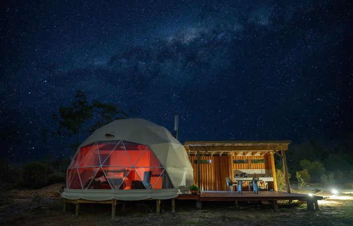 Scribbly Farm Premium Dome Bush Retreat Southern Highlands
