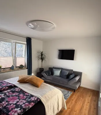 Ferienwohnung am Weiher – Ihr perfektes Urlaubsdomizil für die ganze Familie! Các khách sạn ở Denklingen