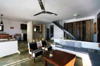 Elegant beachfront house with amazing sea view and beautiful garden