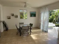 Chaleureux bas de Villa vue mer