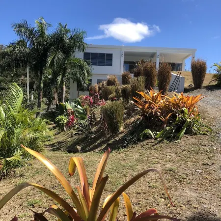The Ranch At La Joya is a three bedroom modern farm house at Tres Palmas Estates