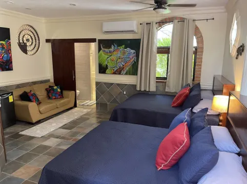 Private Villa, Authentic Cook Included, heated pool, just steps to the beach