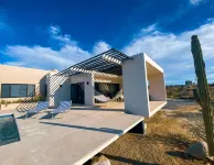 Contemporary house with pool near the beach