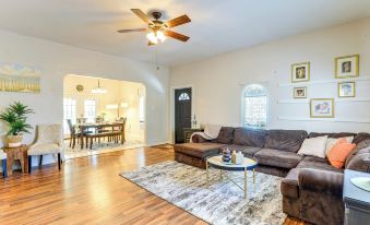 Private Patio with View Peaceful Trenton Home