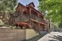 Lake Arrowhead Cabin with Deck - Steps to Lake!
