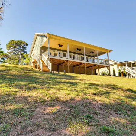 Waterfront Lake Hickory Retreat w/ Private Dock! Hotels in Clines