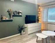 Modern 1BR Retreat in Heart of Jyväskylä Các khách sạn ở 