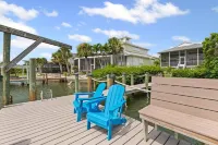 Private Bayfront Beach House w/ Dock & Spa, Steps to Beach and Restaurants