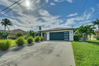 Poolside Oasis w/ Boat Dock! Cape Coral Retreat - parking