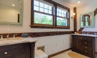 Historic Barn Retreat w/ Pool & Pond Views Longview Pond Lodge by Avantstay