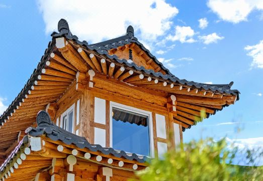 낭만적인 겨울 바베큐