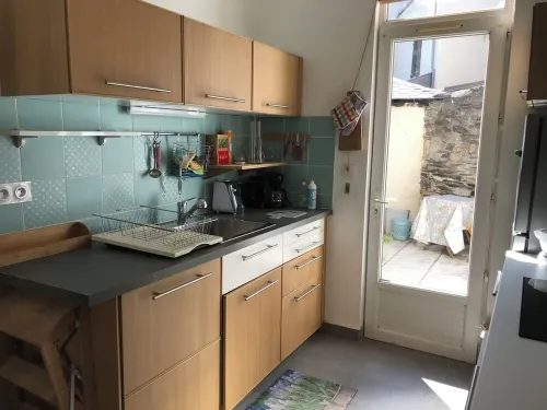 Magnificent apartment in the center of Angers with small garden