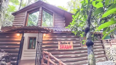 House with hot pool and forest view, Baguio. Tuba, Benguet. 필리핀 밀리터리 아카데미 주변 호텔