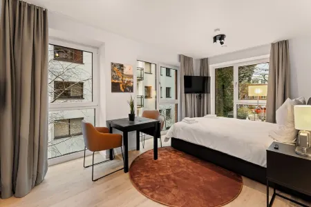 Central apartment between train station and city center Отели рядом с достопримечательностью «University of Oldenburg»