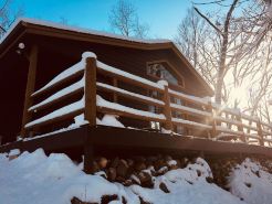 Hugel Hutte - Cozy cabin nestled in woods - Feels like a TreeHouse