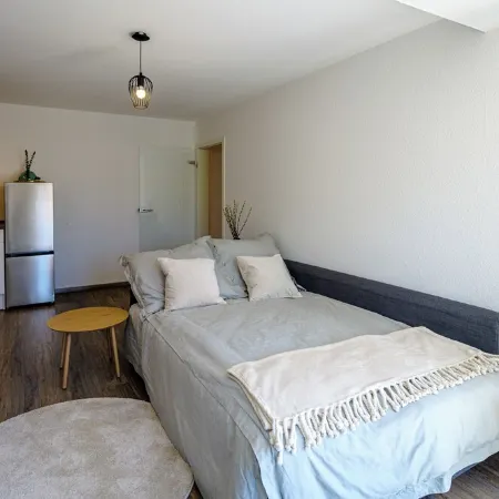 Vacation apartment with sunny balcony & parking space