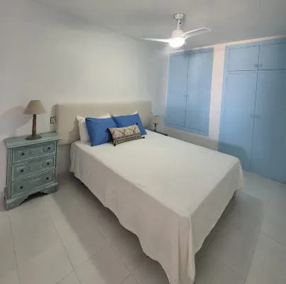 LA ATALAYA, TERRACE OVERLOOKING THE MEDITERRANEAN.