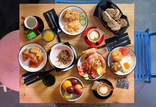 JO&JOE Budapest의 공용 라운지