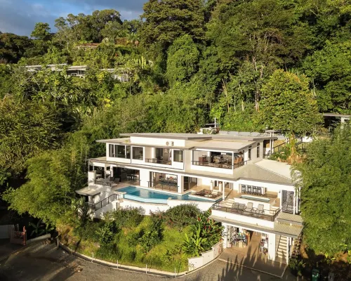 Luxury 6 Br Ocean View Villa w/Pool/Hot Tub/Game Room/Concierge & A/C Throughout Hotels in Osa