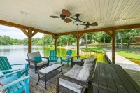 Lakefront Home With Private Beach, Dock, Deck, Kayaks, Game Room, & Fireplace - 4-Star
