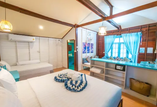 Baan Kiao Resort Koh Phangan. Family and Studio Bungalows - parcheggio