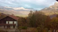 St Gervais, Home with A View. Dble Bedroom; Child Bed. Pkg. Central Quiet Venue