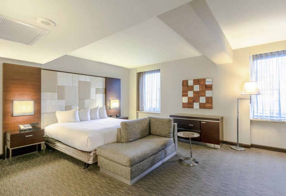 힐튼 샌프란시스코 유니언 스퀘어 야외 수영장 전경