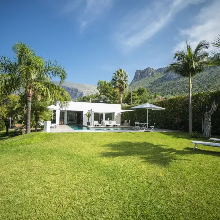 Villa in Terrasini with Pool Near Magaggiari Beach