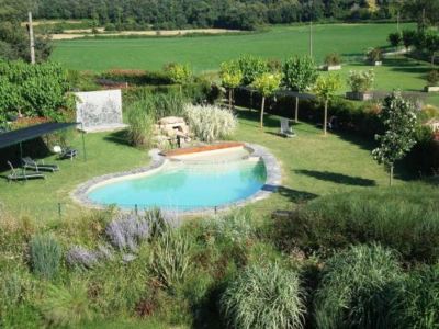 Outdoor Swimming Pool L'Arcada de Fares Photo