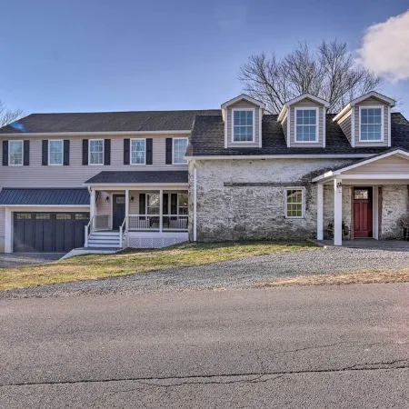 Morrisonville Manor w/ Fire Pit & Hot Tub!