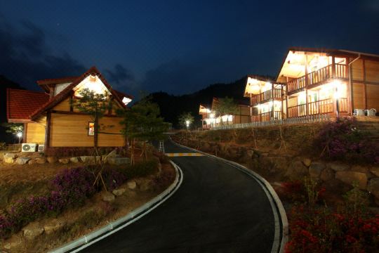 보성녹차리조트 외부 전경