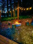 Serene lakeside oasis - fast WiFi 1.5 hrs from NYC, fire-pit & nature all around
