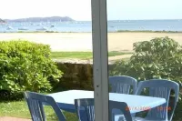 Apartment T 2 PERROS GUIREC PANORAMIC SEA VIEW ROSE GRANITE COAST