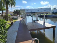 Intercostal Channel House with Boat Dock and Ping-Pong Table