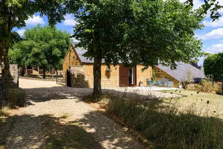 Luxury Barn conversion in village farm setting.