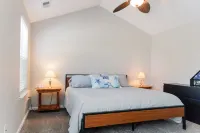Newly Renovated, 4Bd 2 BA, 1 Full Acre, Sleeps 8, and is Pet Friendly.
