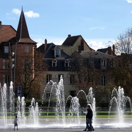 Haussmann apartment 100 m2 - Great comfort - Colmar center, quiet.