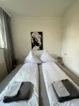Cozy studio with a view of the spa garden