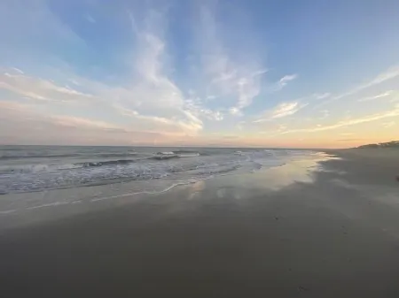 SEABATICAL. Lovely beach house steps to the beach with private pool