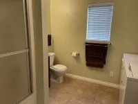 Two bedroom, three bathroom fenced yard. Game room with hide a bed. Pet friendly