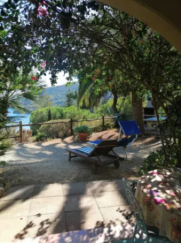 Elba Island villa on the sea with sandy beach surrounded by green park Arc.T