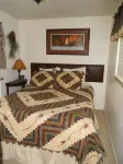 The Pinecone Cabin is a small cozy cabin in the heart of West Yellowstone, MT.