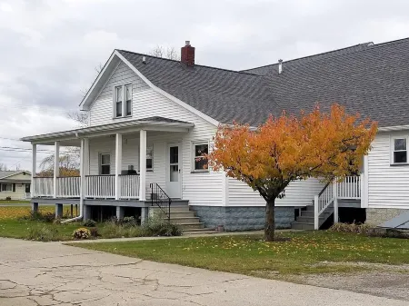 The loft, efficiency suite offering privacy and comfort.