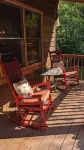 Creek-side cottage in secluded mountain setting, centrally located, easy access.
