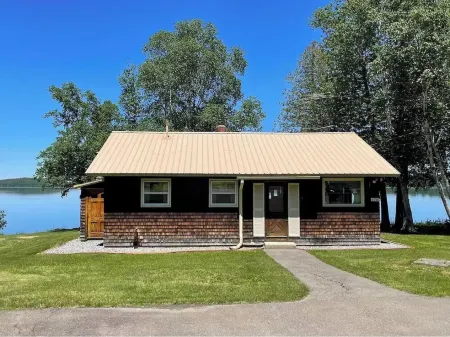 Relax in Aroostook County at this little piece of heaven right on the lake!