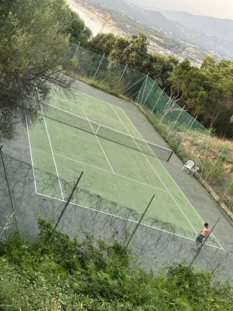 Villa panoramic sea view/heated pool/tennis